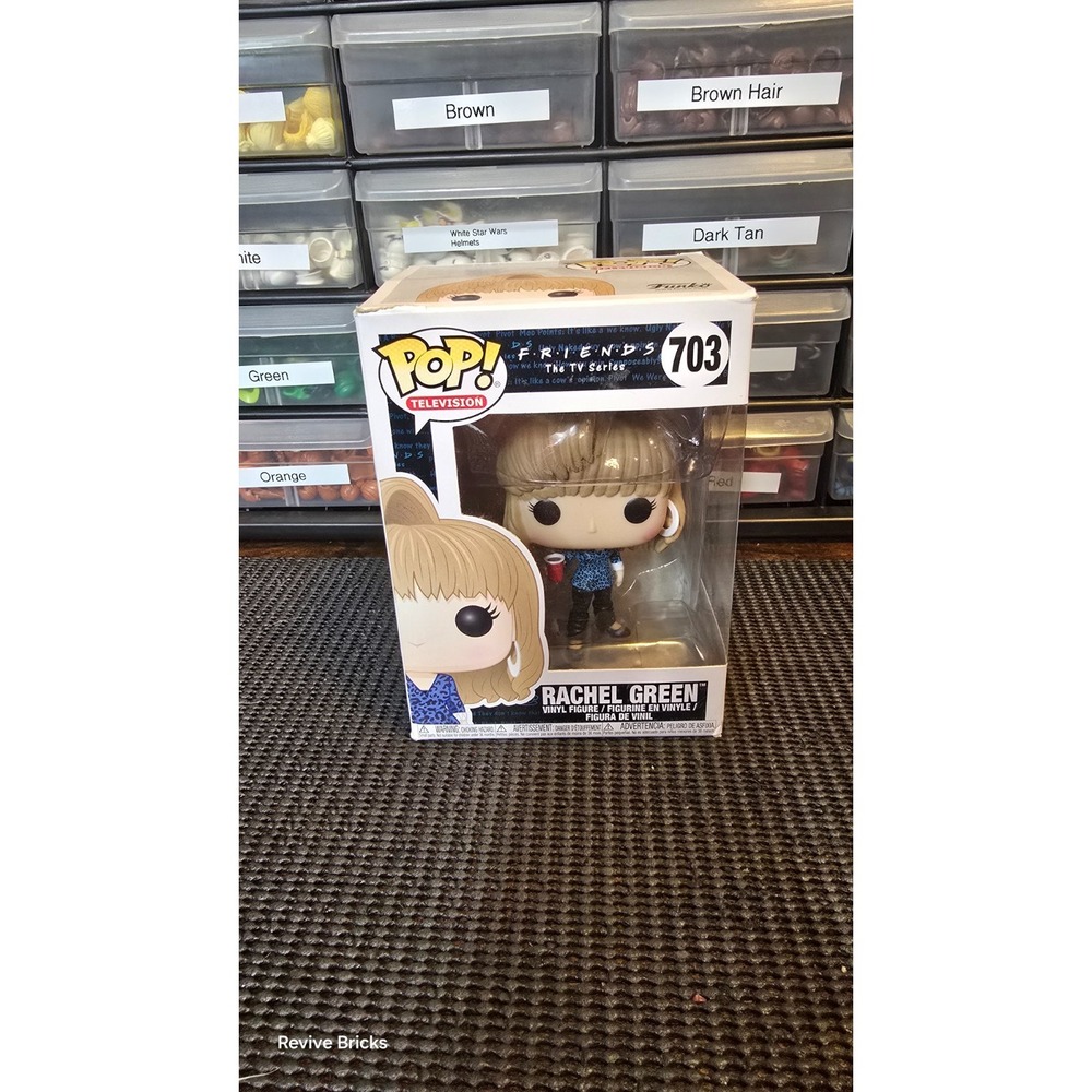 Funko Pop! Vinyl: Friends - Rachel Green (80's Hair) #703 Jennifer Aniston‎ New